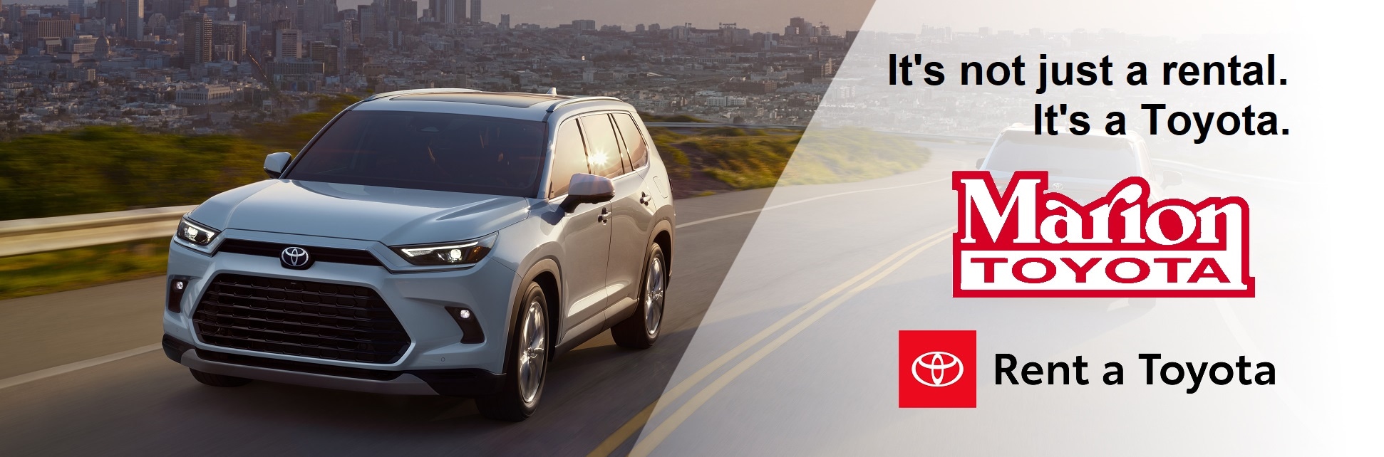 Marion Toyota | Rental Specials
