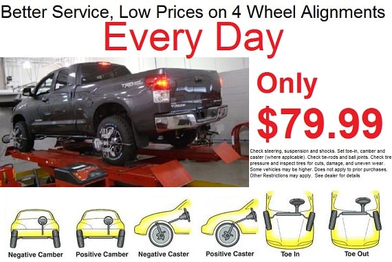 4 Wheel Alignments