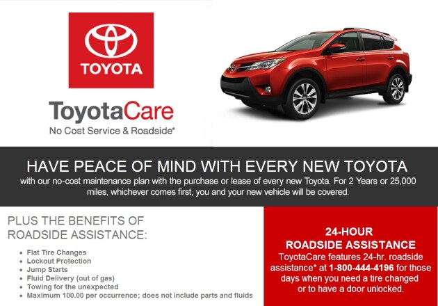 ToyotaCare Not Available With Nissan