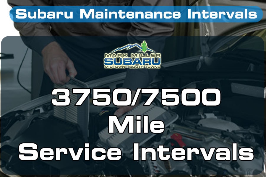3750-7500 Mile Service