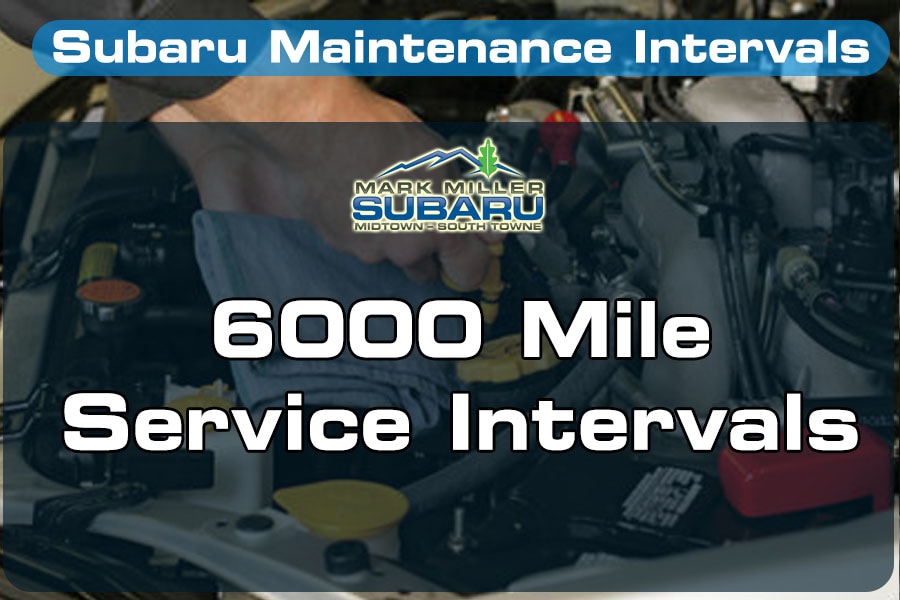 Subaru Maintenance Schedule Salt Lake City Service