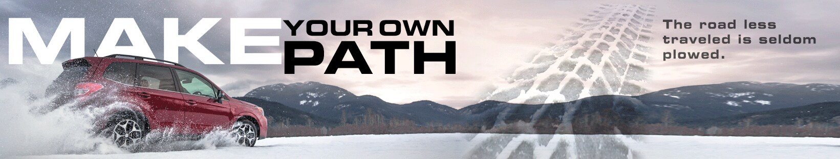 Make-your-own-path Mark Miller Subaru Midtown New Subaru