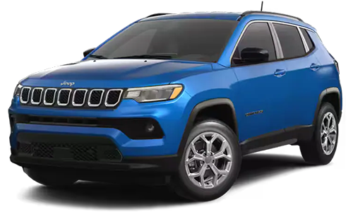 Jeep Compass in Laser Blue Pearl-Coat Exterior Paint