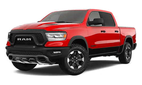Ram 1500 in Flame Red