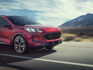 Ford Escape and mountain