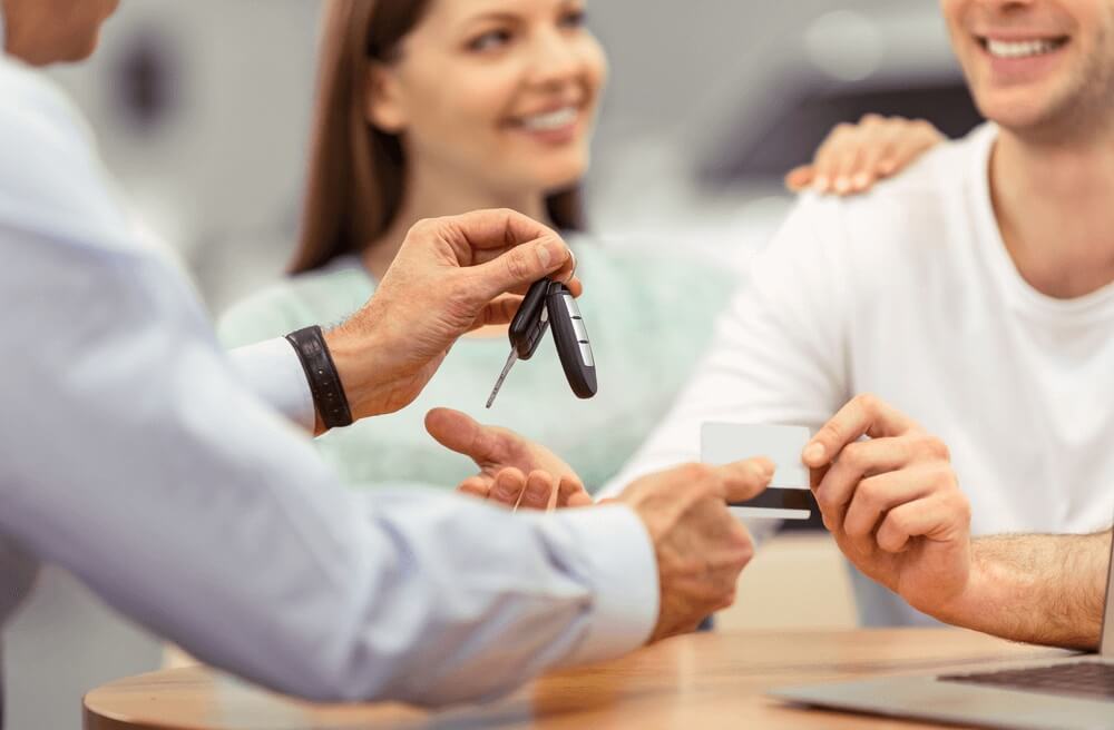 Finance Center at Car Dealership