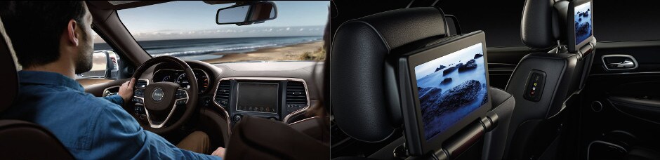 2017 Jeep Grand Cherokee Interior and technology specs in Union Grove, WI