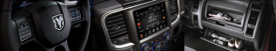 2017 Ram 1500 Big Horn Interior and Design in Union Grove, WI