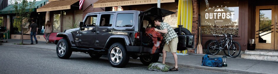 2017 Jeep Wrangler Unlimited Cargo space in Union Grove, WI