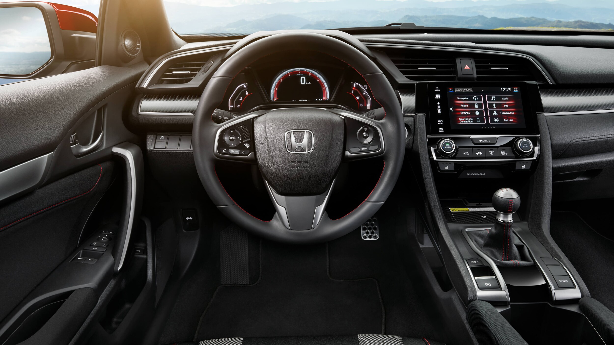 2018 Honda Civic Coupe Si - Interior Front