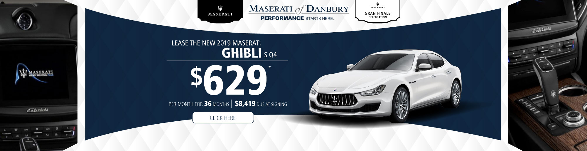 Maserati Ghibli lease deal image
