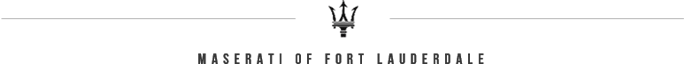 Maserati of Fort Lauderdale Logo