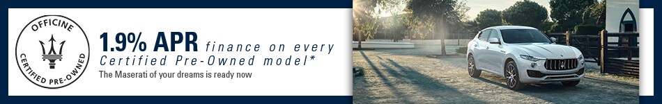 Maserati Certified Pre-Owned Vehicles near San Francisco, CA