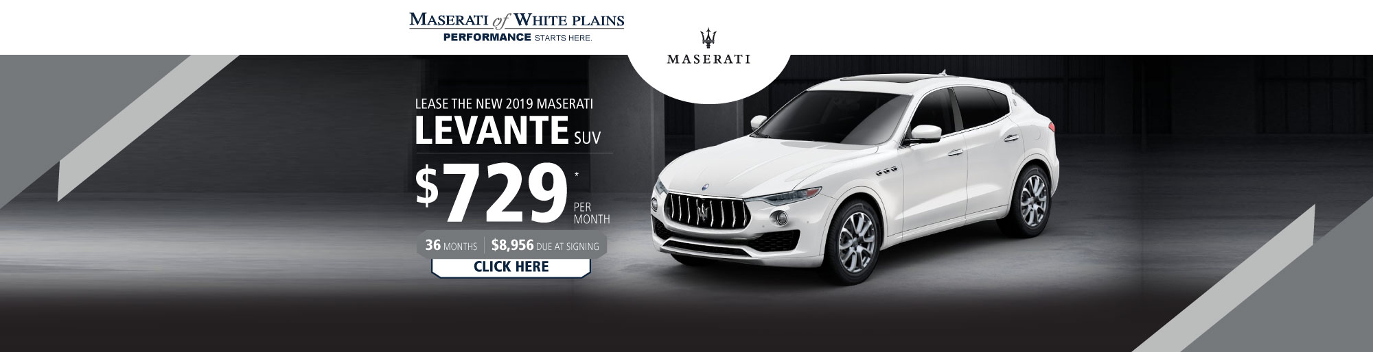 Maserati Levante lease deal image