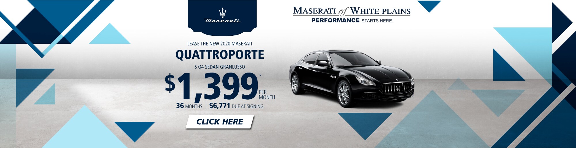 Maserati Quattroporte lease deal image
