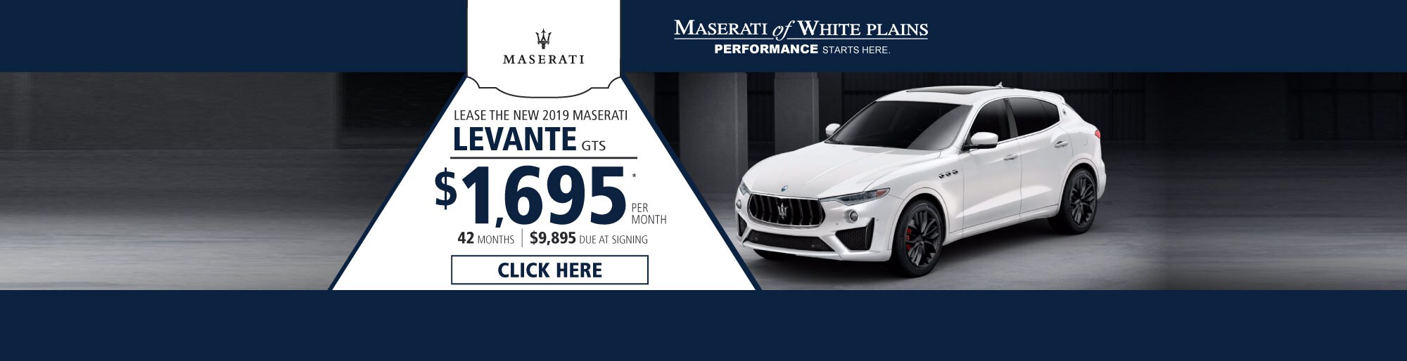 Maserati Levante GTS lease deal image