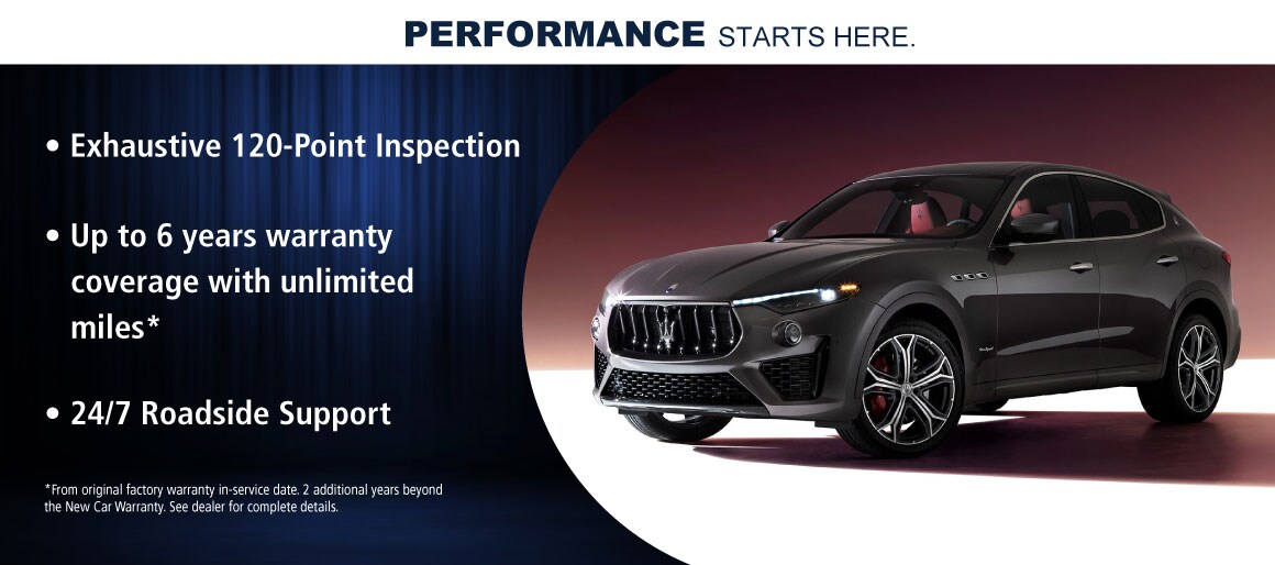 Why Buy Maserati Certified Pre-owned image