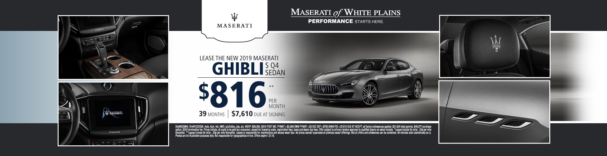 Maserati Lease Deal Image