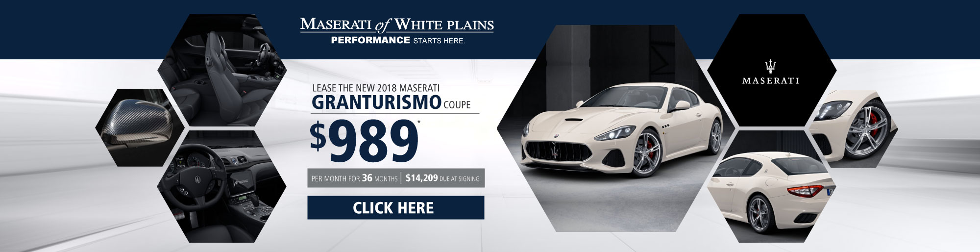 Maserati Granturismo lease deal image