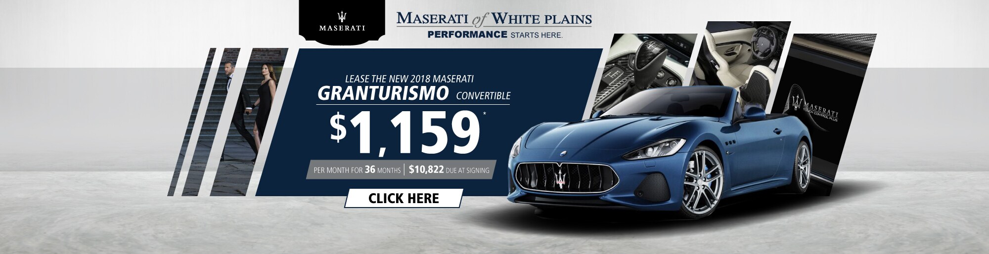 Maserati Granturismo convertible lease deal image