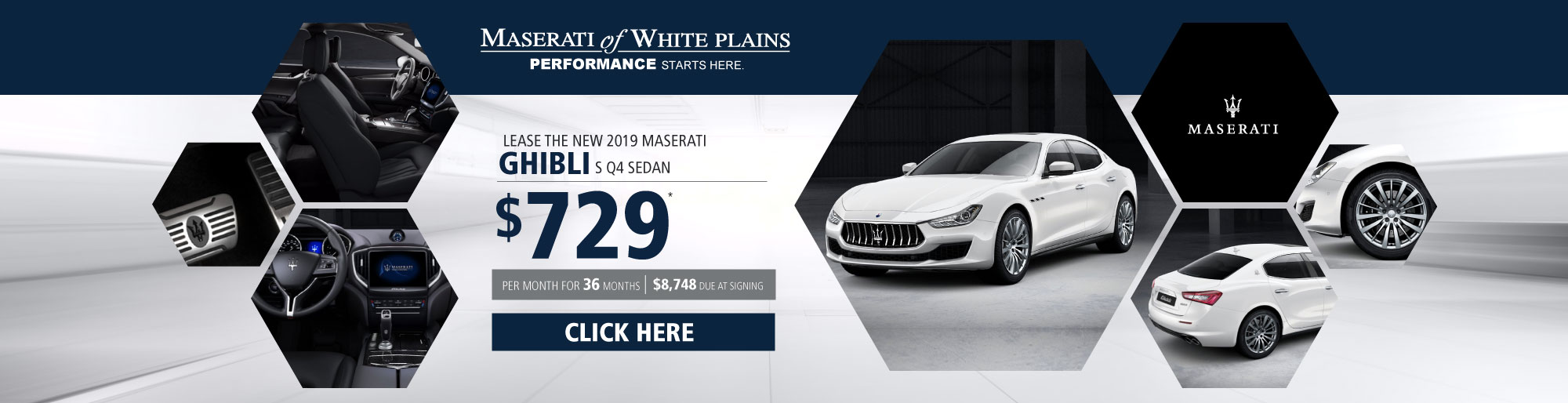 Maserati Ghibli lease deal image