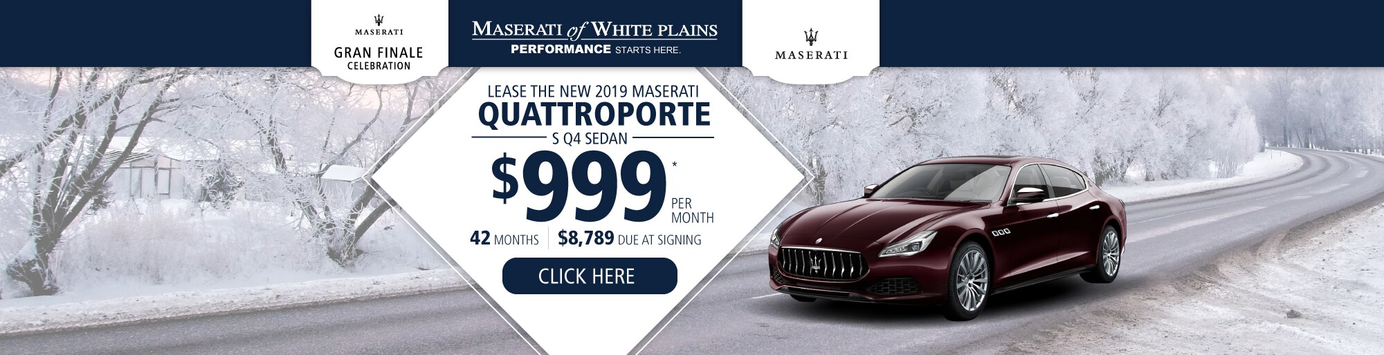 Maserati Quattroporte lease deal image