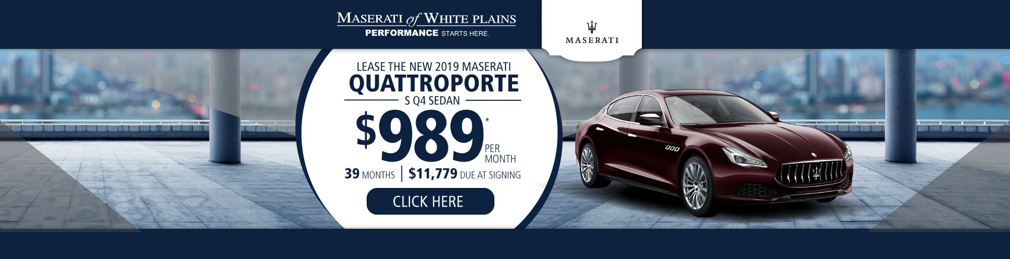 Maserati Quattroporte lease deal image