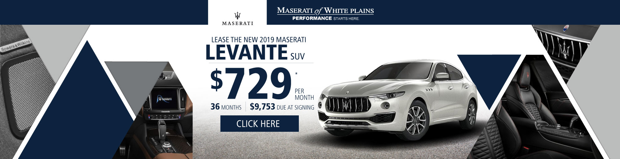 Maserati Levante lease deal image