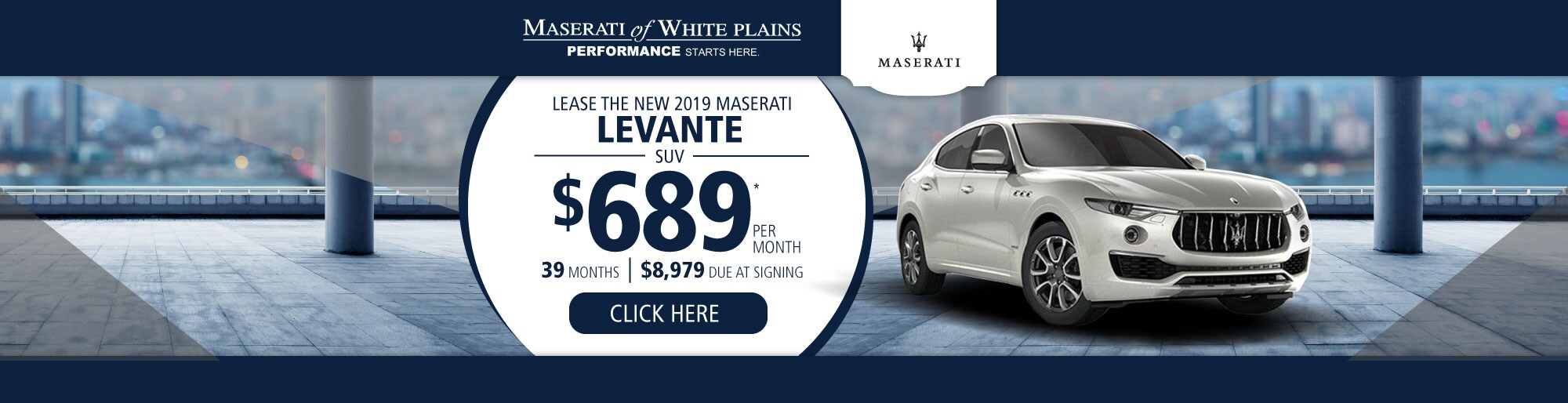 Maserati Levante lease deal image