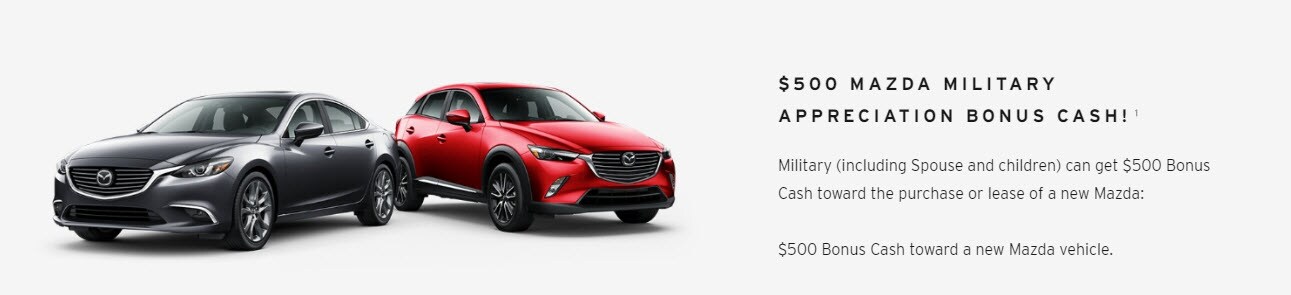 Mazda Military Discount