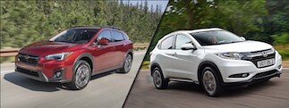 2018 Subaru Crosstrek vs Honda HR-V