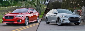 2018 Subaru Impreza vs 2018 Hyundai Elantra