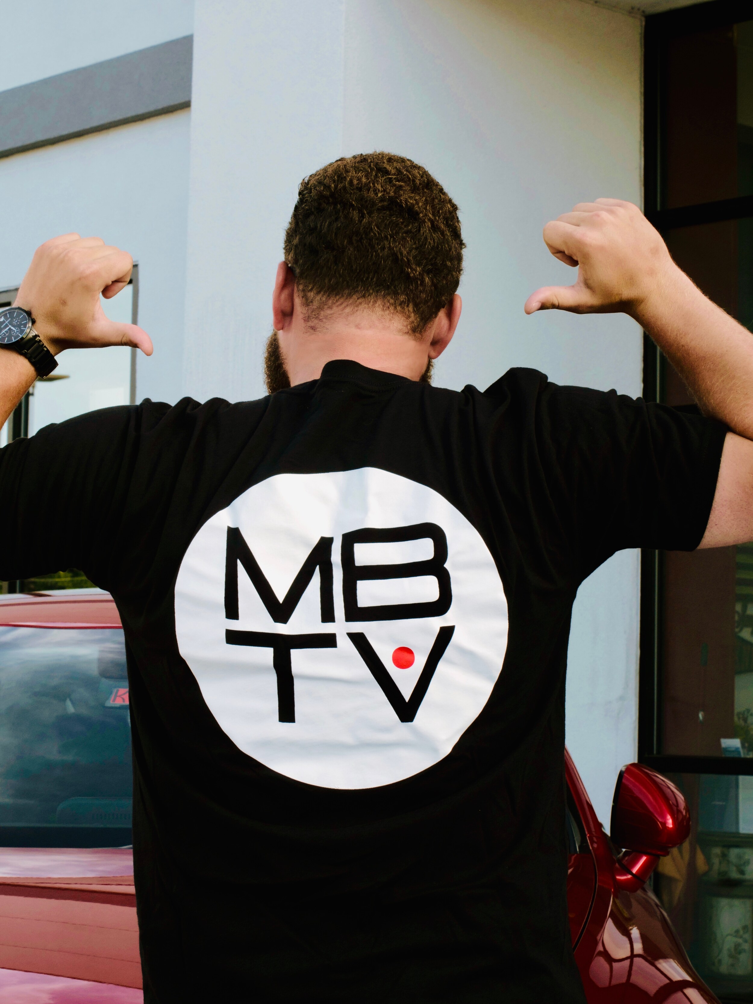 MBTV shirt Black