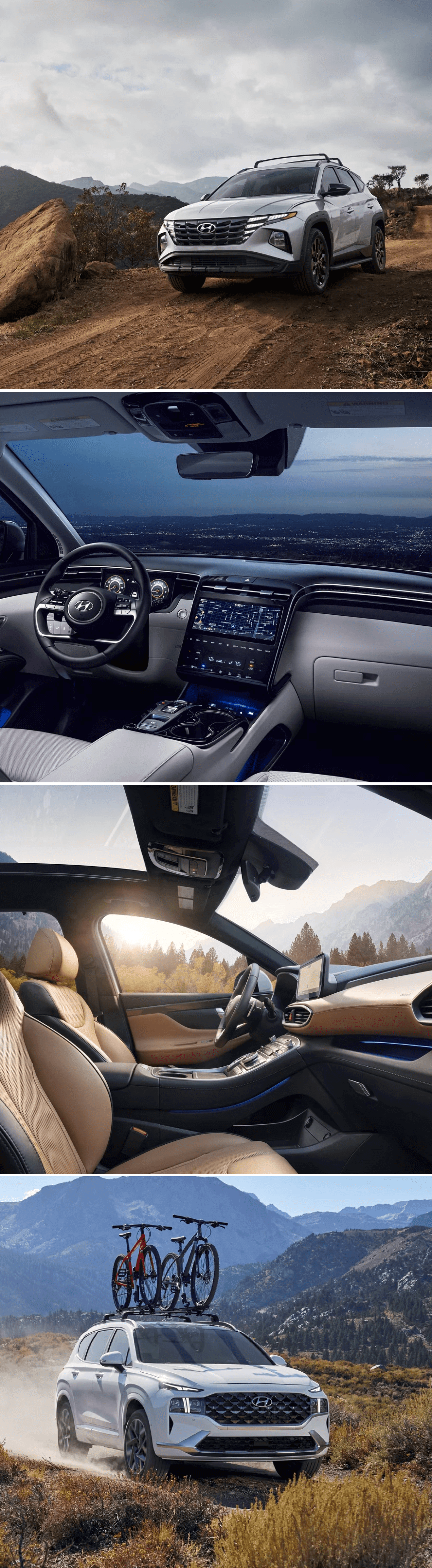 2023 Hyundai Tucson vs. Santa Fe