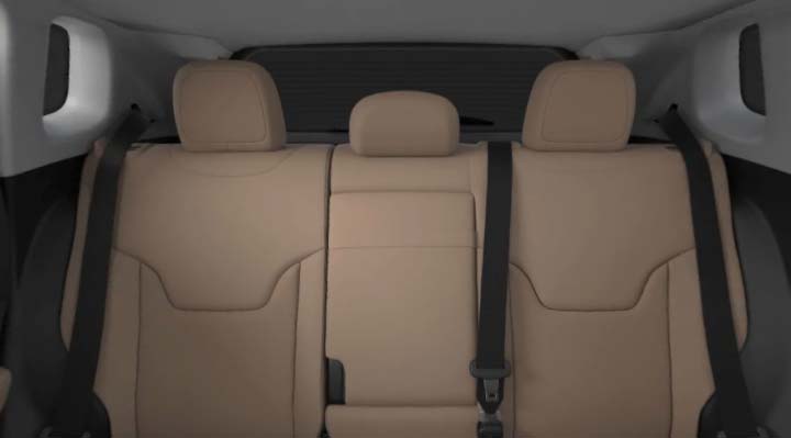 2019 Jeep Compass Interior rear view 2019 Jeep Compass Interior rear view