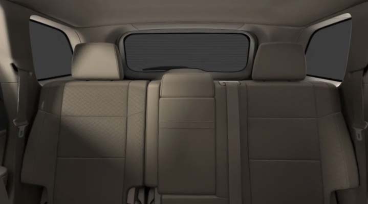 2019 Jeep Grand Cherokee Interior rear view 2019 Jeep Grand Cherokee Interior rear view