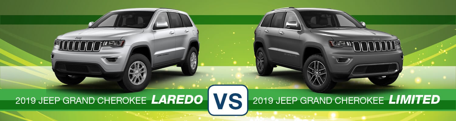 2019 Jeep Grand Cherokee Laredo vs. Limited 2019 Jeep Grand Cherokee Laredo vs. Limited