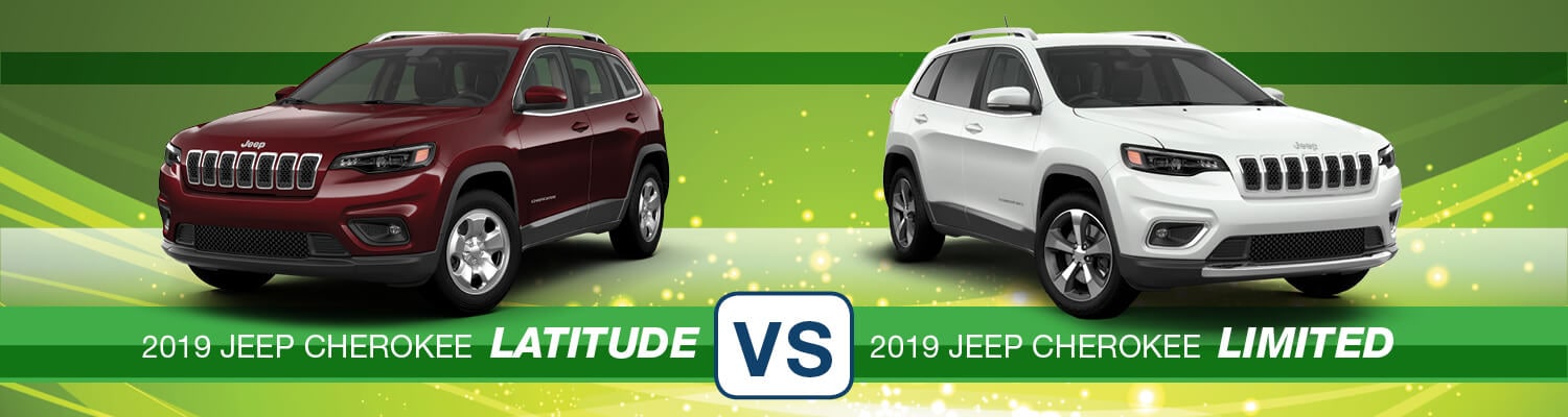 2019 Jeep Cherokee Latitude vs. Limited 2019 Jeep Cherokee Latitude vs. Limited