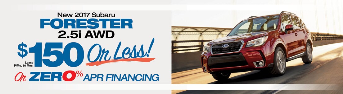 Subaru DE Dealer Forester Special Offer