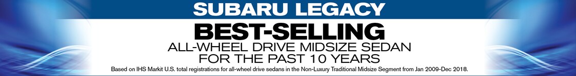 Subaru Legacy Best-Selling AWD