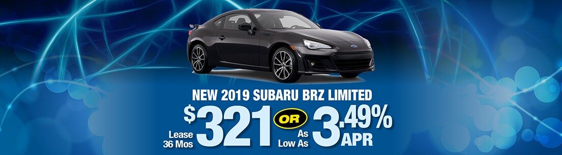Subaru DE Dealer BRZ Special Offer