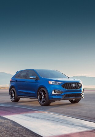 Blue Ford Edge Blue Ford Edge