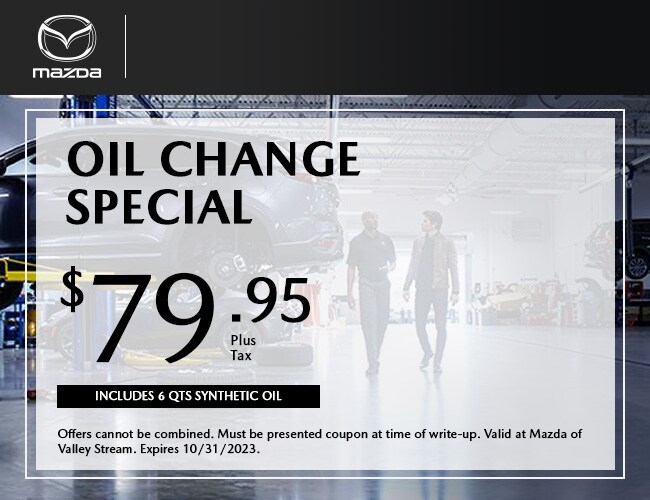 Service & Parts Specials Mazda of Valley Stream