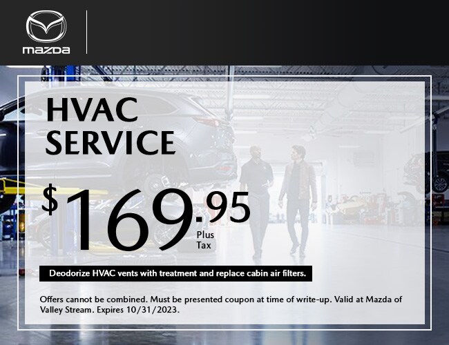 Service & Parts Specials Mazda of Valley Stream