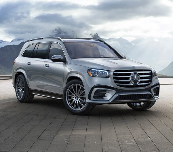 GLS 580 Exclusive Trim in Cirrus Silver with 22-inch AMG multispoke wheels