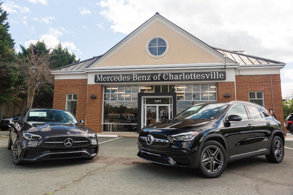mercedes-benz-charlottesville-virginia.jpg Outside view of Mercedes-Benz dealership in Charlottesville, Virginia