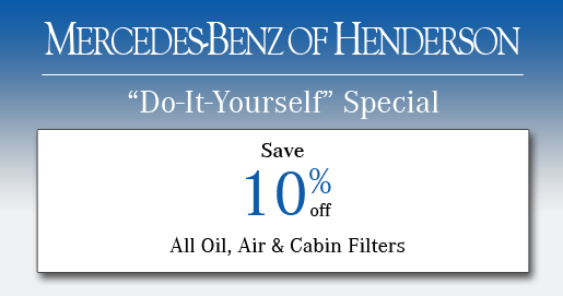 Do-It-Yourself Parts Special: Oil, Air & Cabin Filters