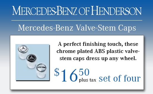 Mercedes-Benz Valve-Stem Caps Special
