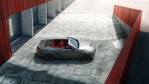 Convertible in Garage