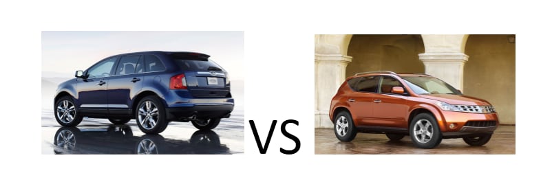 Ford edge versus nissan murano #1